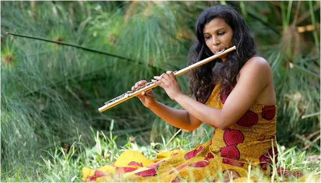 Flautista Solehya - Aliança Francesa Porto Alegre