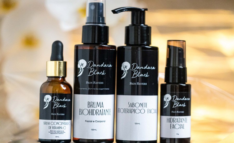 Dandara Black, marca gaúcha de dermocosméticos para a pele negra, lança linha de Skin Care
