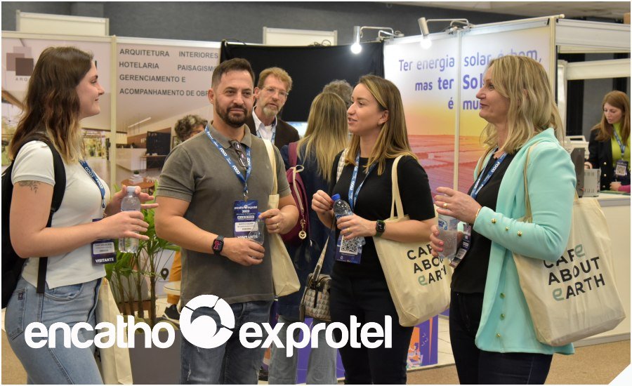 Sortimentos Feiras e Eventos media partner do Encatho & Exprotel – encontro de hoteleiros e feira de turismo e hotelaria