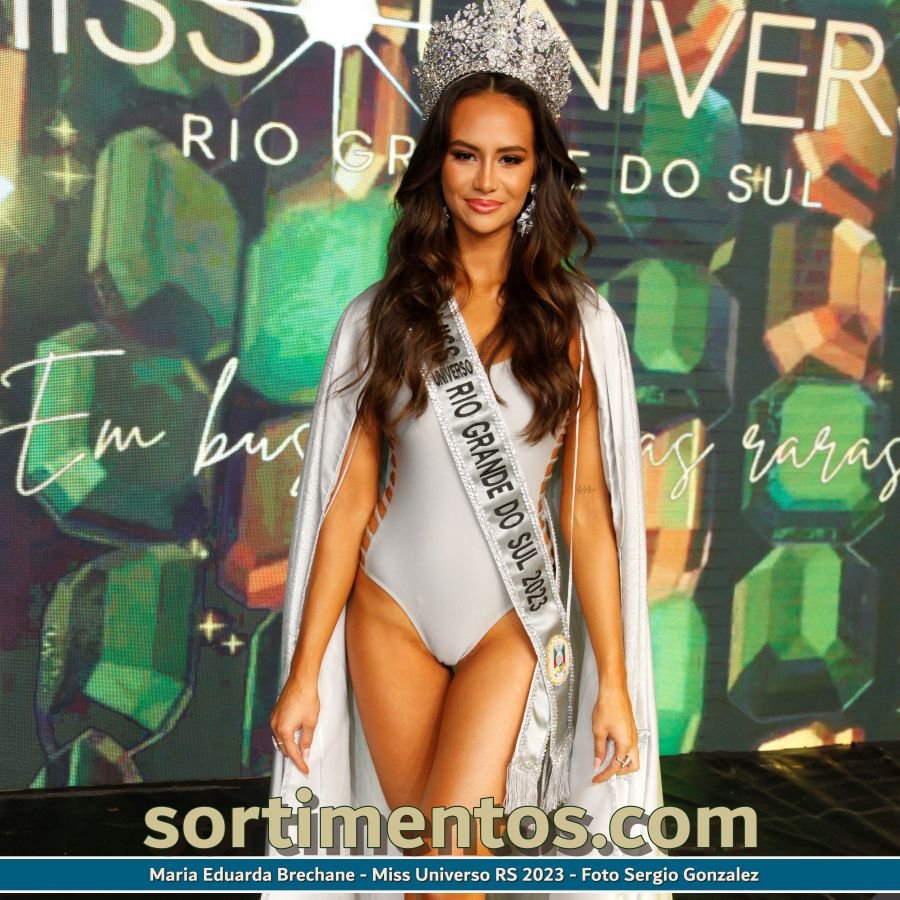 Maria Eduarda Brechane - Miss Universo RS 2023 - Foto Sergio Gonzalez 