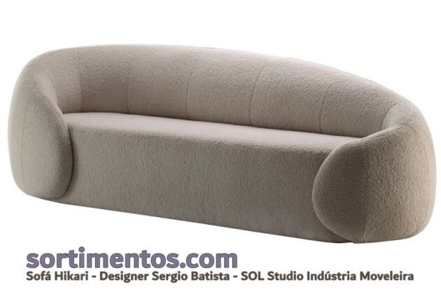 Designer Sergio Batista desenvolve sofá Hikari com inspiração oriental para a SOL Studio – indústria moveleira