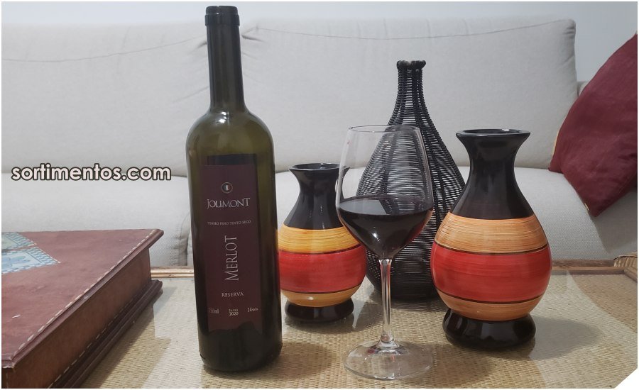 Vinho Tinto : degustação Reserva Merlot Jolimont