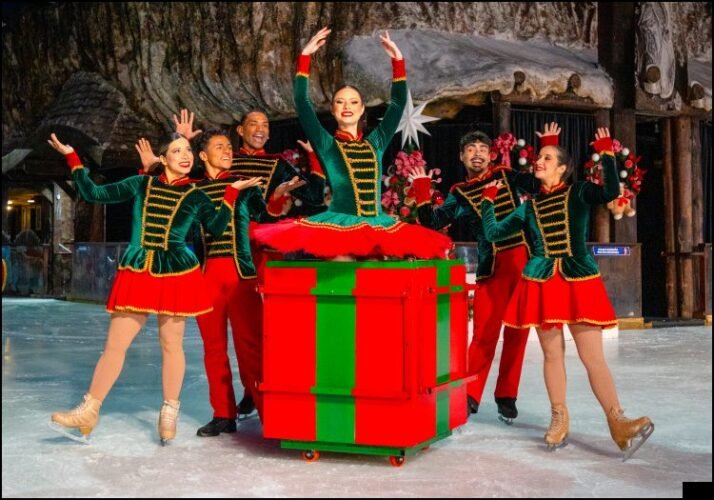 Momento Tempo de Natal no Snowland Gramado - programacaodigital.com