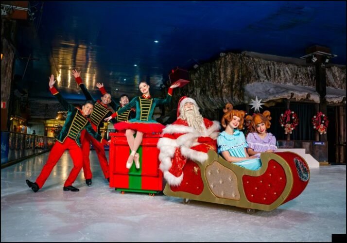 Momento Tempo de Natal no Snowland Gramado - programacaodigital.com