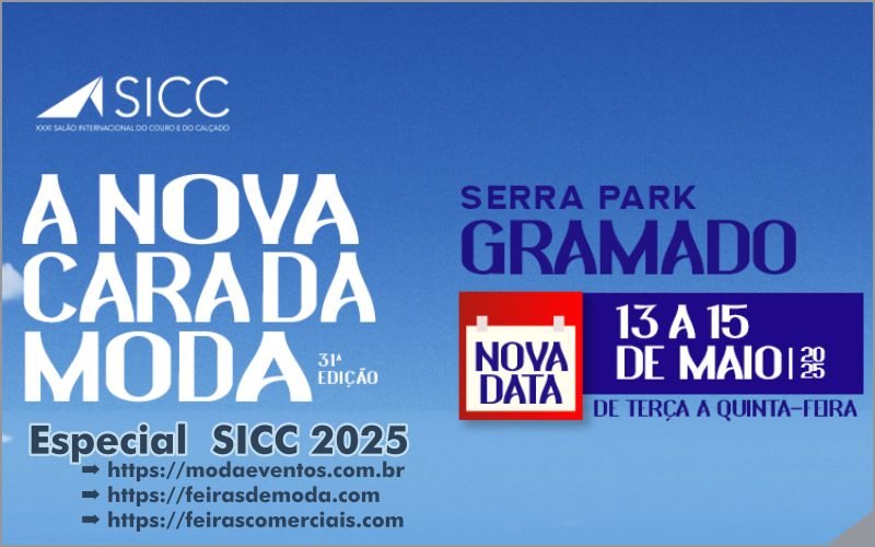 Especial SICC - feira de calçados em Gramado nos sites da Sortimento Comunicação