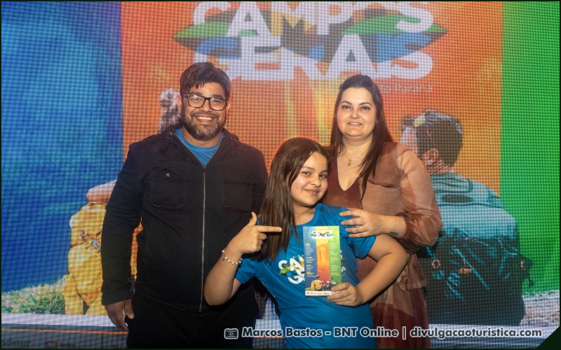 Família BNT Online Marcos Silva, filha e Bruna Perozak - Guia Conheça Campos Gerais do Paraná - A Bíblia do Turismo - divulgacaoturistica.com