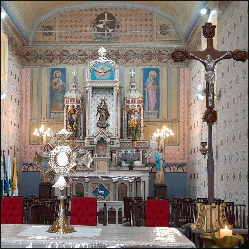 Igreja Matriz Senhora da Conceição em Palmeira / PR - sortimentos.com Turismo Religioso