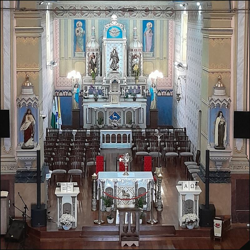 Igreja Matriz Senhora da Conceição em Palmeira / PR - sortimentos.com Turismo Religioso