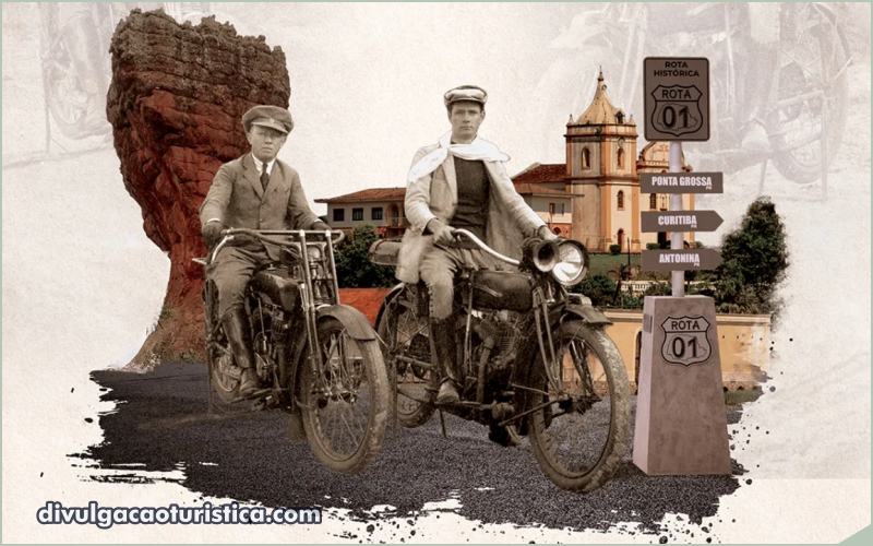 Rota 01 Mototurismo em Ponta Grossa nos Campos Gerais do Paraná - Sortimentos.com