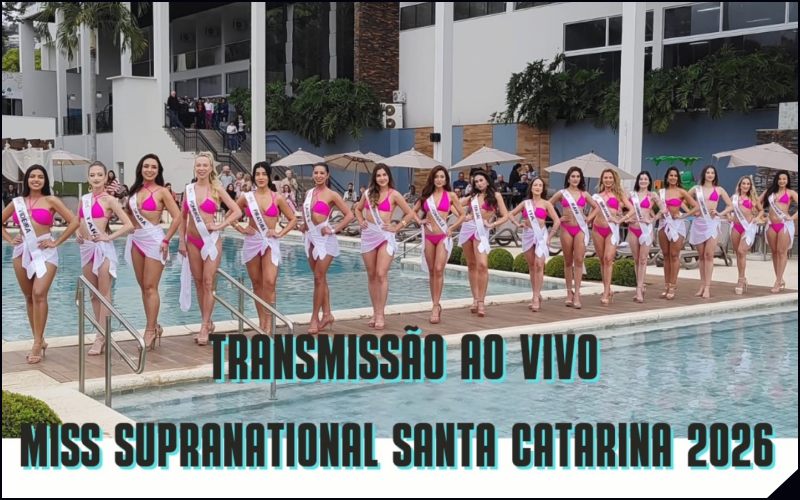 Sortimentos.com : transmissão ao vivo do concurso de beleza Supranational de Santa Catariana 2026