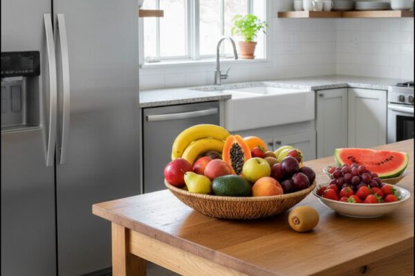 Nutricionista Jéssica Benazzi explica por que algumas frutas devem ficar na geladeira e outras na fruteira