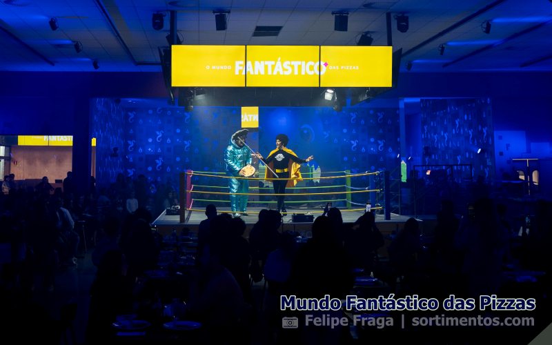 Mundo Fantástico das Pizzas em Cachoeirinha - Pizzaria temática - Sortimentos.com