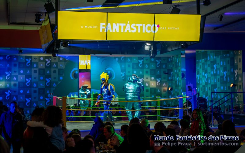 Mundo Fantástico das Pizzas em Cachoeirinha - Pizzaria temática - Sortimentos.com