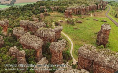 Parque Vila Velha em Ponta Grossa nos Campos Gerais do Paraná - Sortimentos.com
