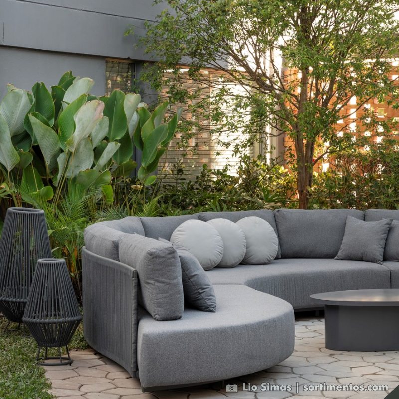 Projeto Jardim Arquitetura Paisagística na Casa Cor Santa Catarina - Sortimentos.com Arquitetura e Decoração