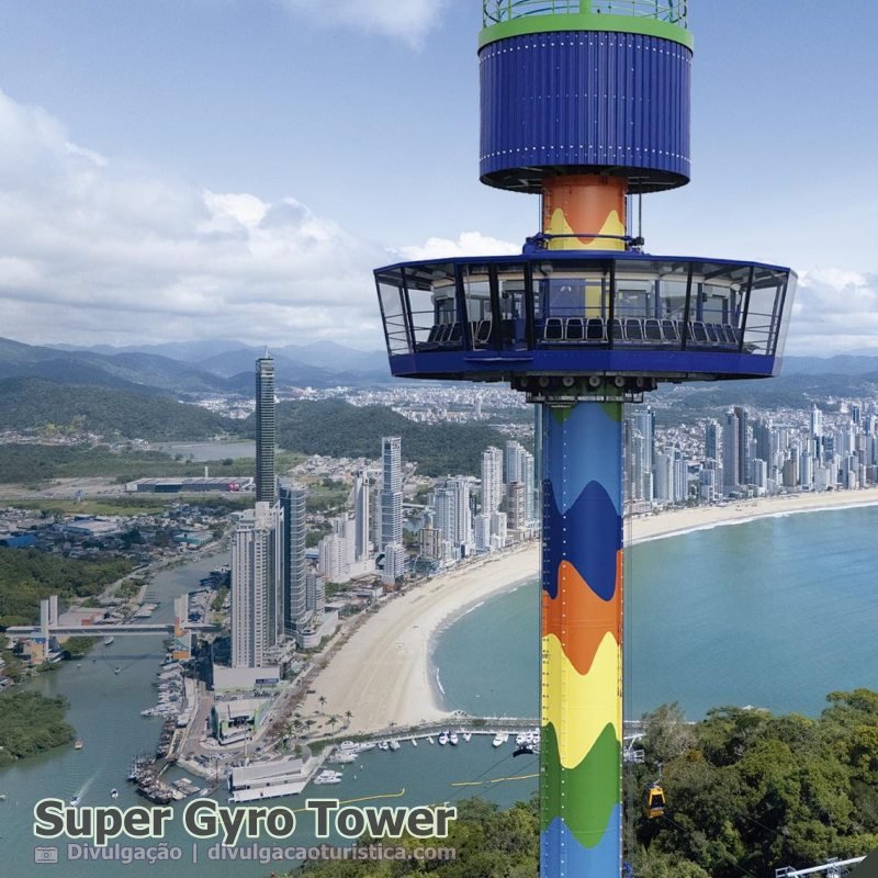 Parque Unipraias inaugura Super Gyro Tower em Balneário Camboriú - sortimentos.com