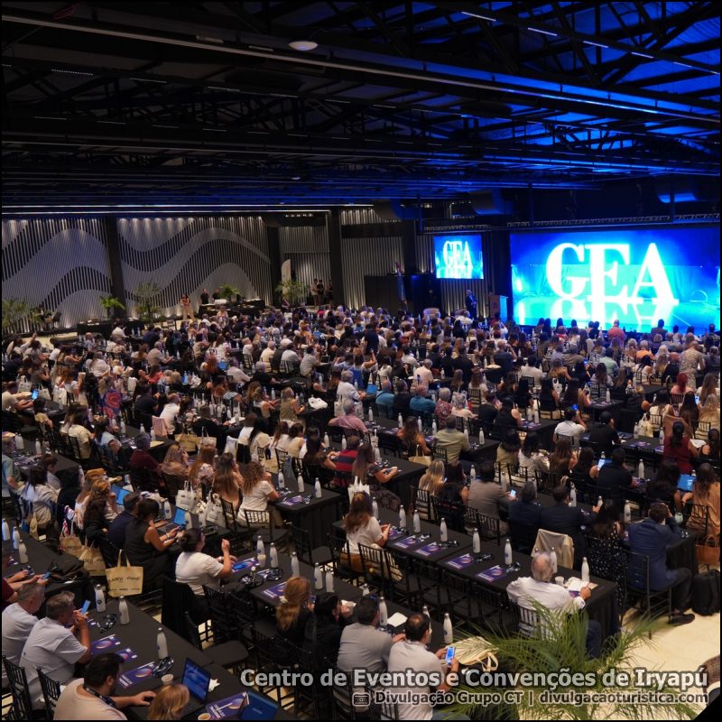 Centro de Eventos e Convenções de Iryapú, em Puerto Iguazú, na Argentina, estreia com encontro internacional do Grupo GEA - sortimentos.com