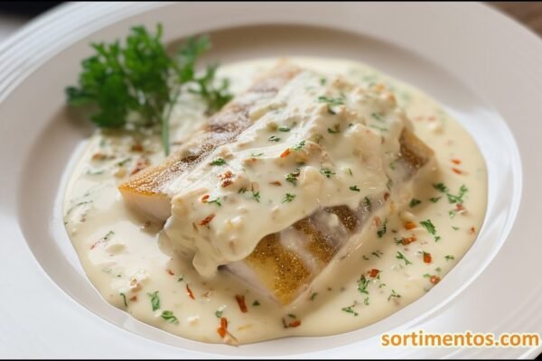 Sortimentos Gastronomia - receita de tilápia assada com creme de cebola