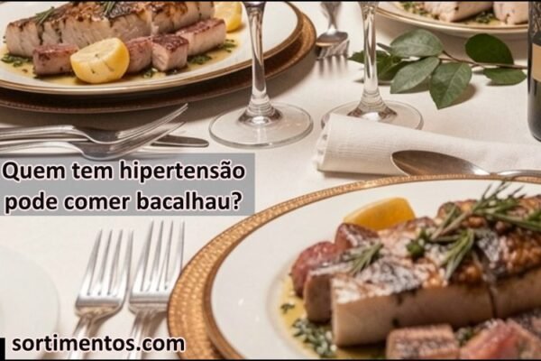Quem tem hipertensão pode comer bacalhau? - Sortimentos Gastronomia e Saúde