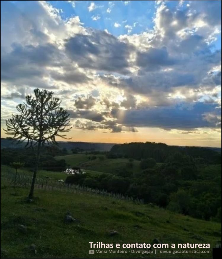 Trilhas e contato com a natureza no Boqueirão em Lages SC