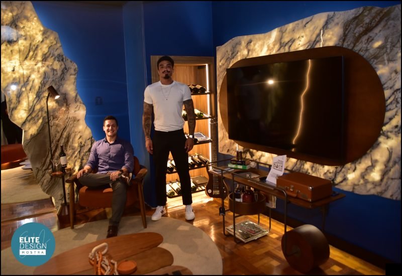 Arquitetos Daniel Stello e Denis Schvantes - Reduto Limiar - Ambientes na Mostra Elite Design 2026