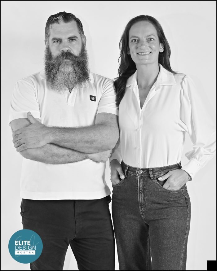 Arquitetos Marlon Krake e Paula Kaltbach - Mostra Elite Design 2026