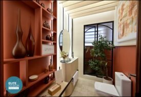 Ambientes na Mostra Elite Design 2026 - Gesto de Cuidar – Banheiro Superior