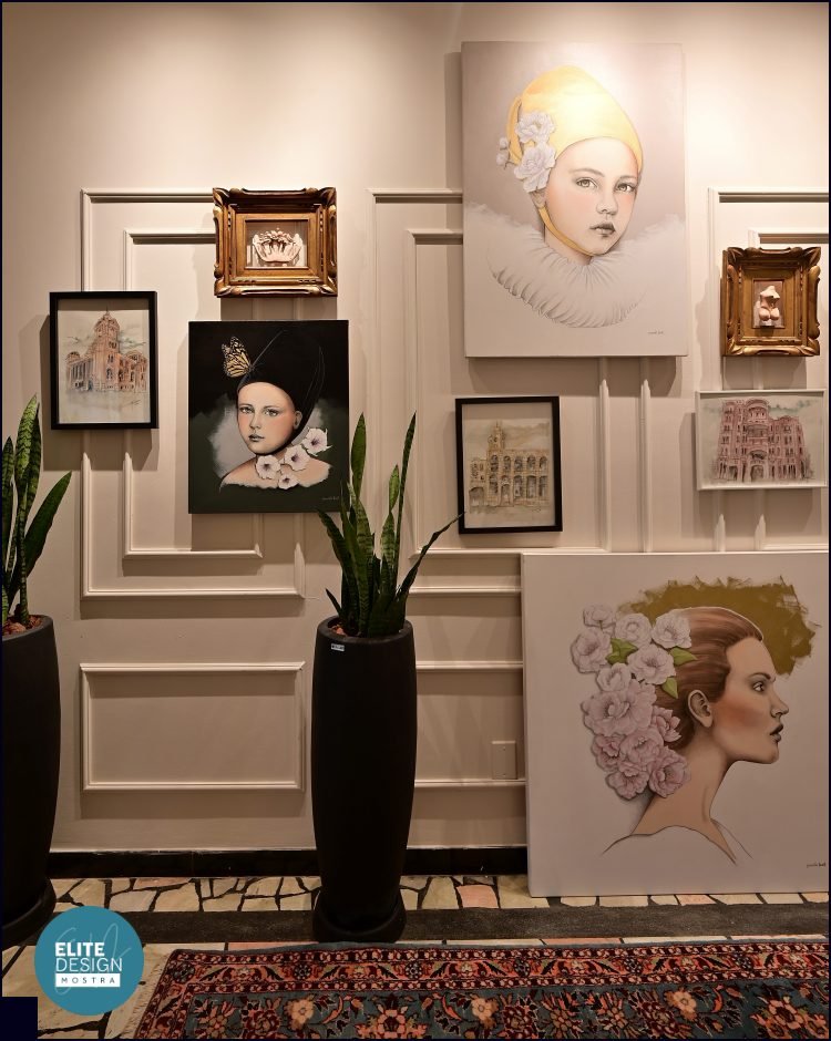 Hall Entre Tempos da arquiteta Viviane Gaitsch na Mostra Elite Design