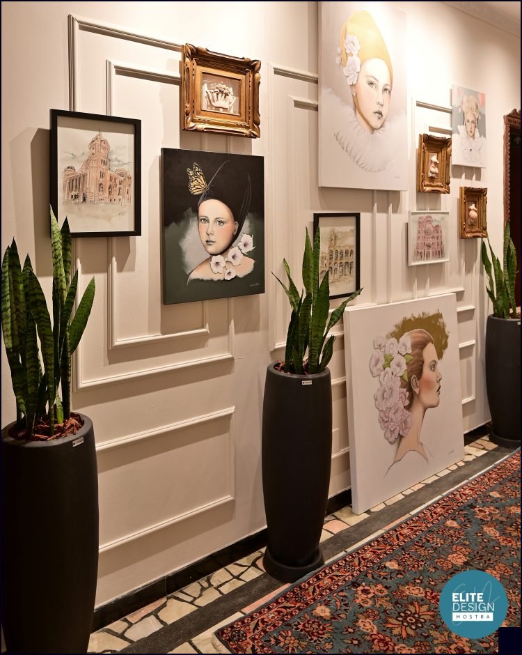 Hall Entre Tempos da arquiteta Viviane Gaitsch na Mostra Elite Design