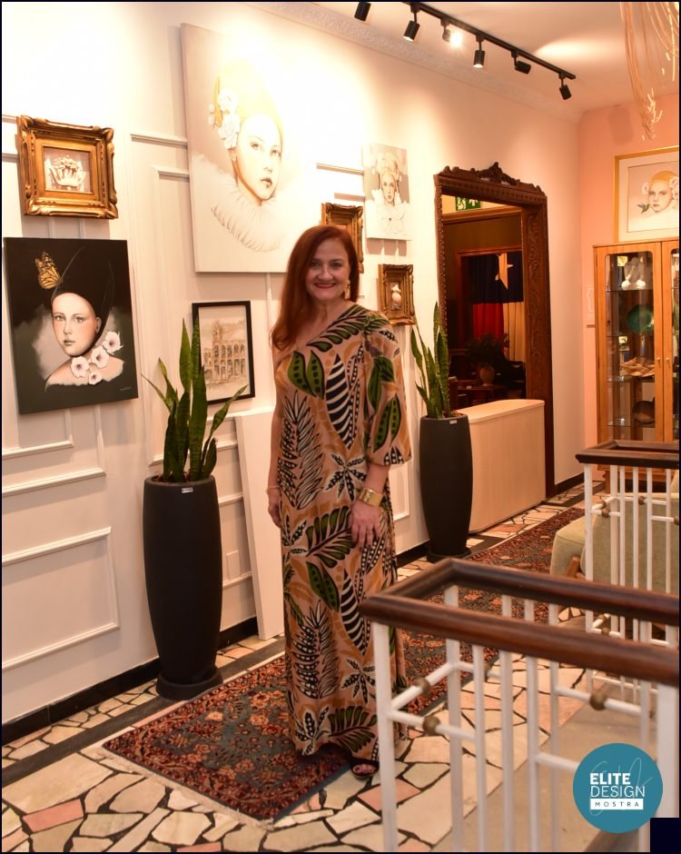 Hall Entre Tempos da arquiteta Viviane Gaitsch na Mostra Elite Design