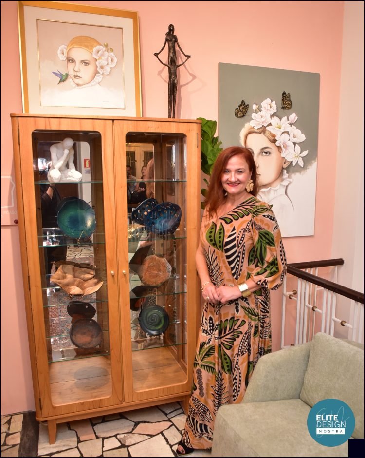 Hall Entre Tempos da arquiteta Viviane Gaitsch na Mostra Elite Design