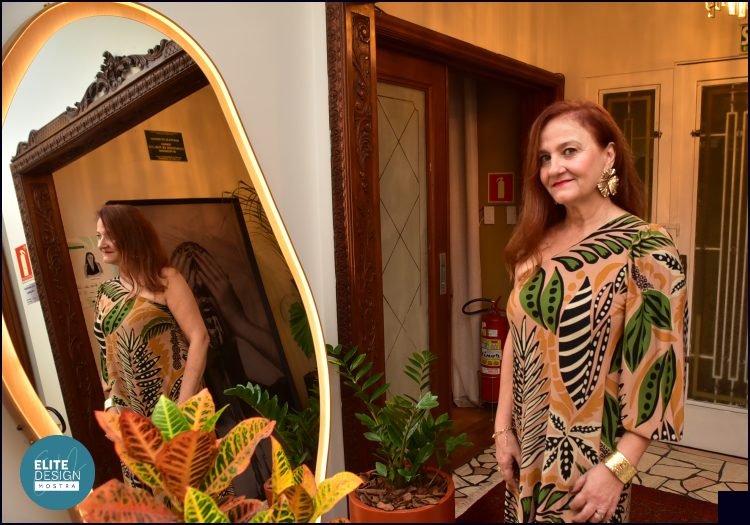 Hall Entre Tempos da arquiteta Viviane Gaitsch na Mostra Elite Design