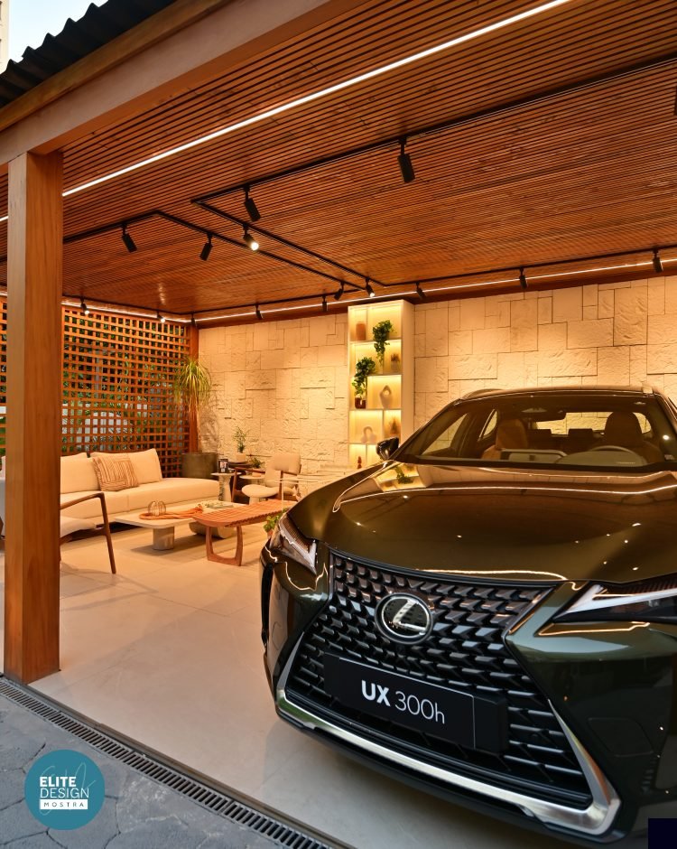 Projeto 'Garagem Conceito' de Eduardo Fernandez Arquitetura