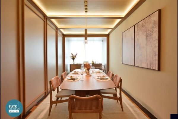Projeto 'O Gesto de Reunir – Sala de Jantar da Família' na Mostra Elite Design