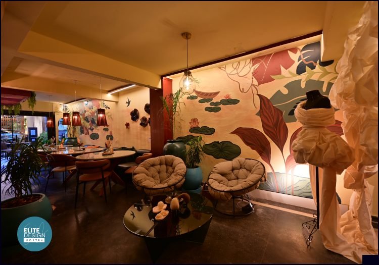 Caroline Oliveira e Lucas James Becker assinam 'La Cumparsita Café Lobby Hotel' da Mostra Elite Design