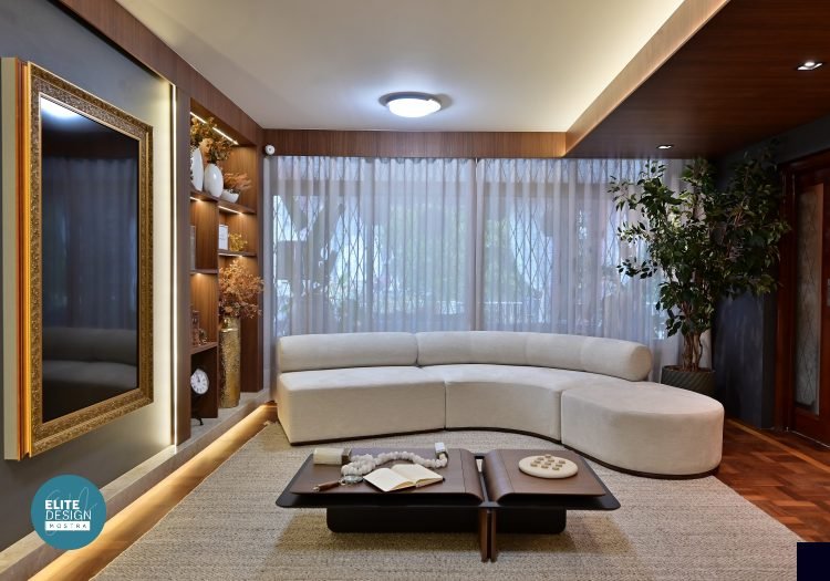 'Gesto de Receber – Grande Living da Lareira' da Mostra Elite Design