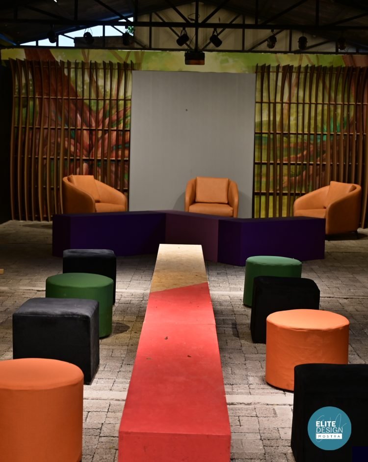 Projeto 'Lounge – Caminhos da Arquitetura' da ZA Arquitetos na Mostra Elite Design