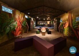 Projeto 'Lounge – Caminhos da Arquitetura' da ZA Arquitetos na Mostra Elite Design