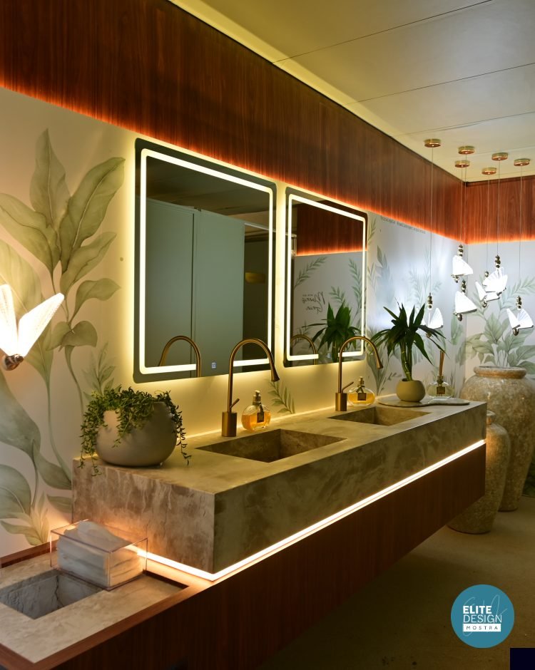Camila Krüger apresenta 'Aura – Reconexão: Toilet & Garden' na Mostra Elite Design