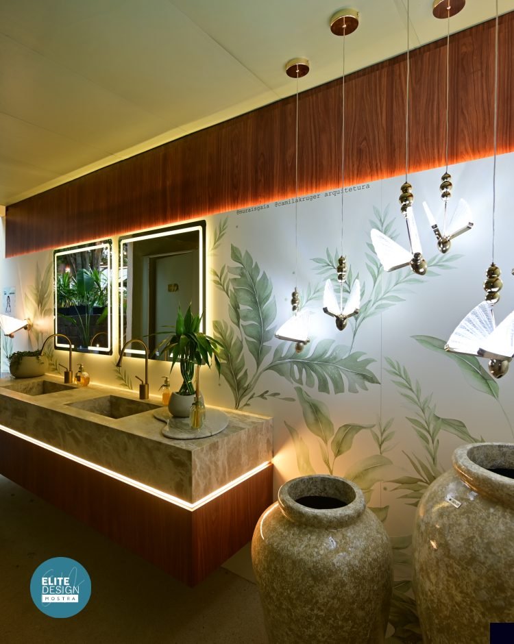 Camila Krüger apresenta 'Aura – Reconexão: Toilet & Garden' na Mostra Elite Design