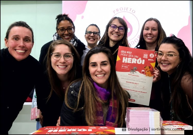 Rede de cães e gatos doadores de sangue