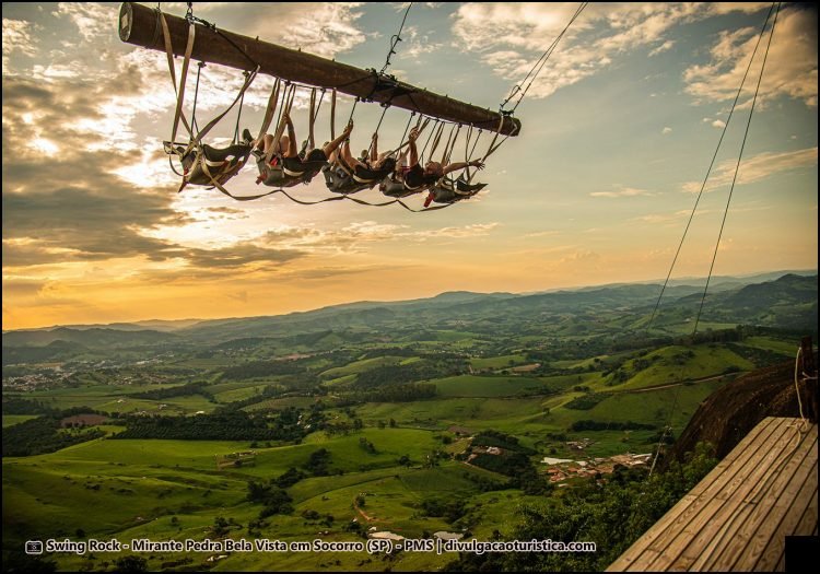 Swing Rock - Mirante Pedra Bela Vista em Socorro (SP) - Sortimentos.com