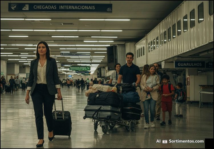 Turistas internacionais no Brasil - Visitantes estrangeiros - Sortimentos.com