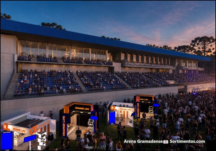 Arena Gramadense : maior complexo esportivo multiuso na Serra gaúcha